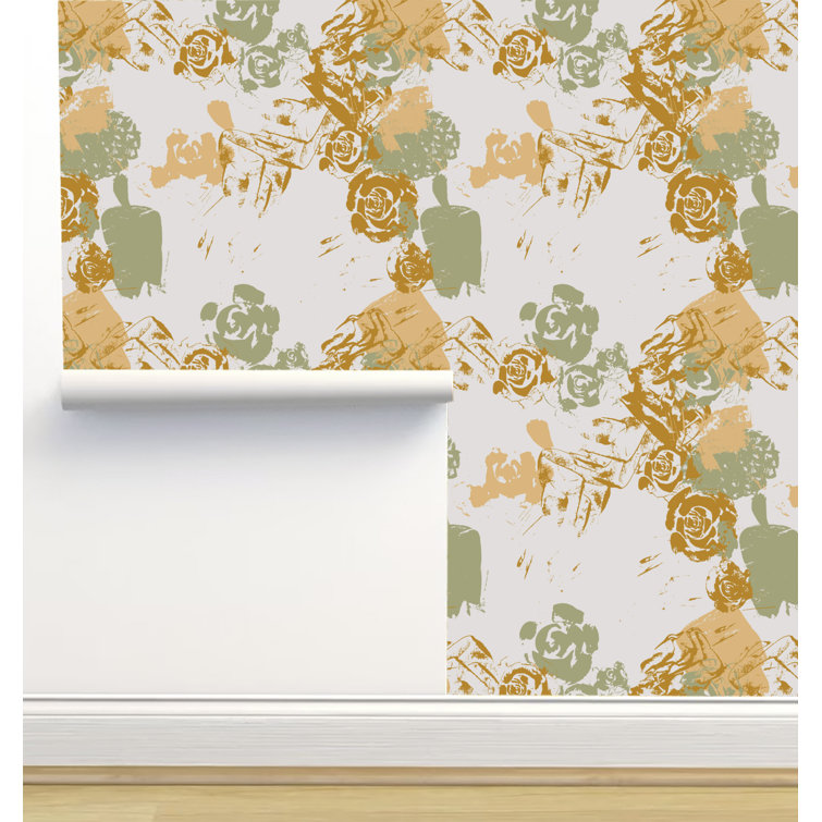 Limitless Walls Ninola Designs Floral Roll Wayfair
